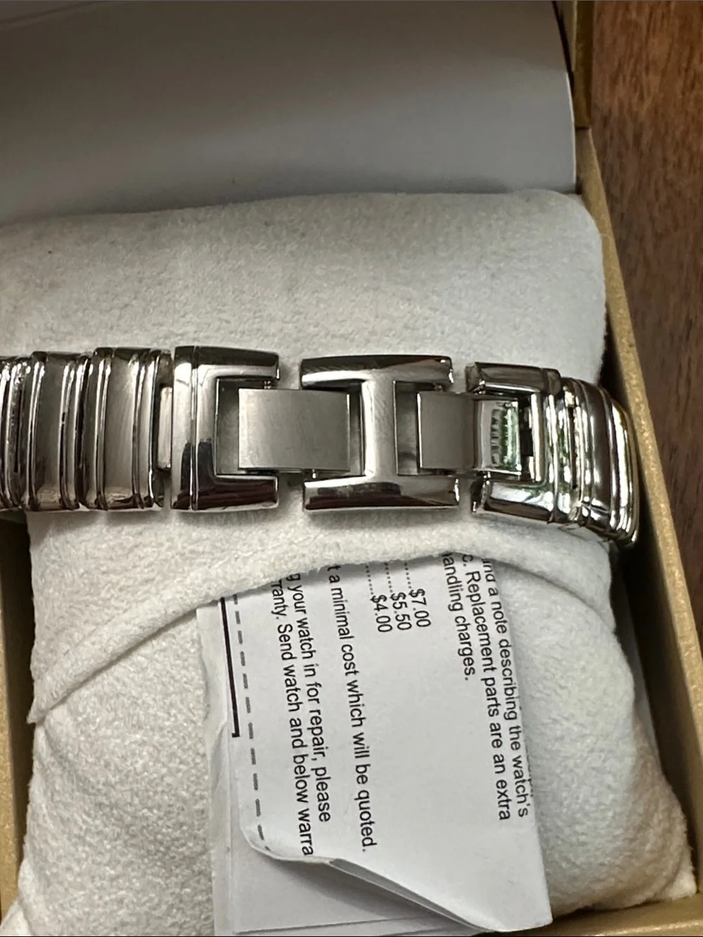 Charter Club silver toned